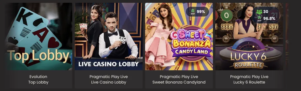 Live Casino Spiele